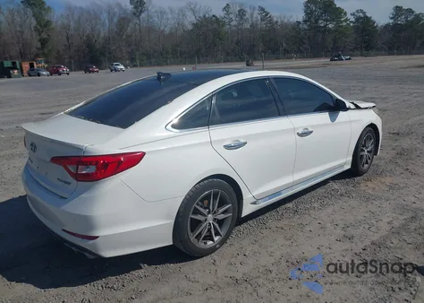 2015 Hyundai Sonata Sport 2.0T из США, поврежденный, VIN 5NPE34AB7FH049972